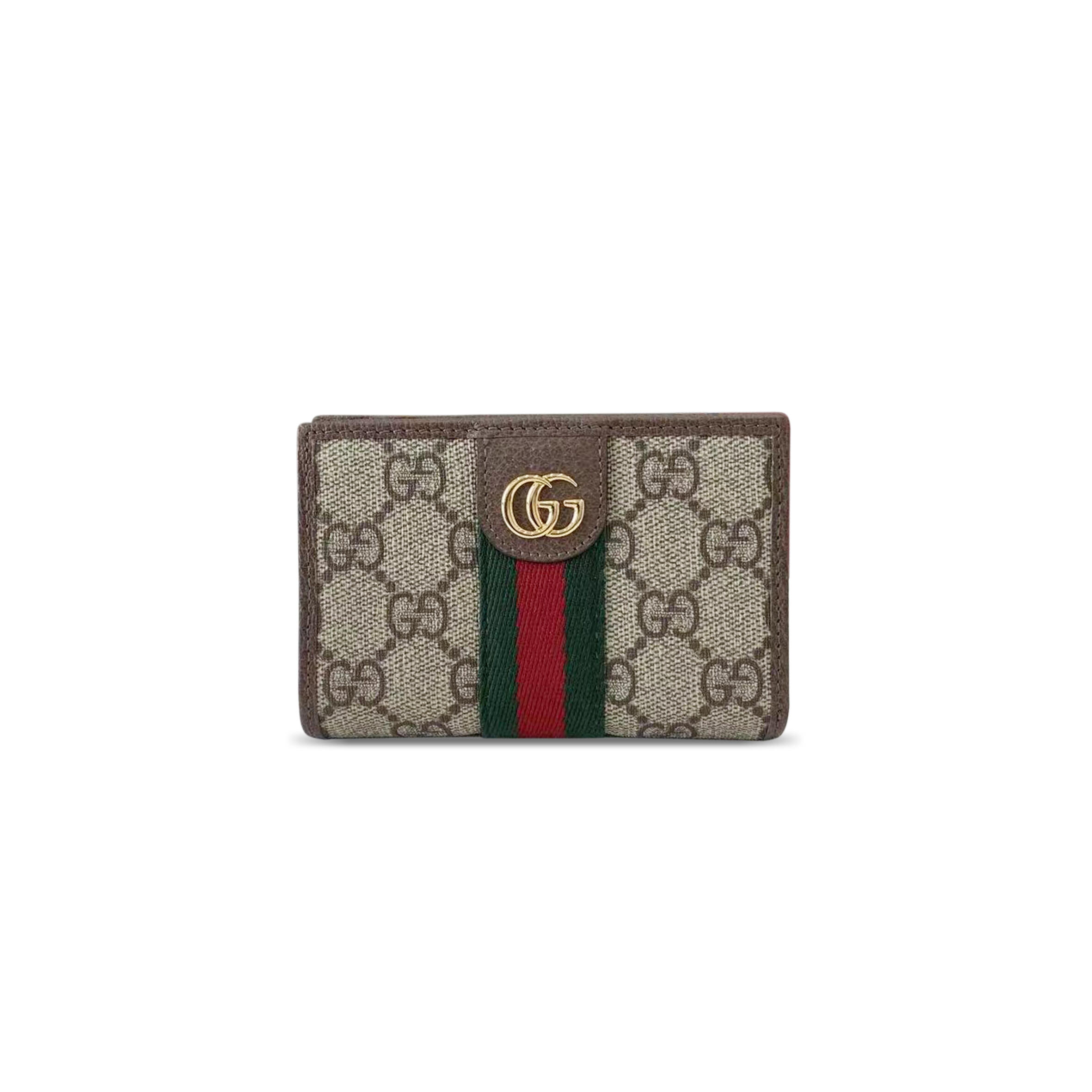 GUCCI OPHIDIA SMALL WALLET 838468 (11.5*8*3cm)